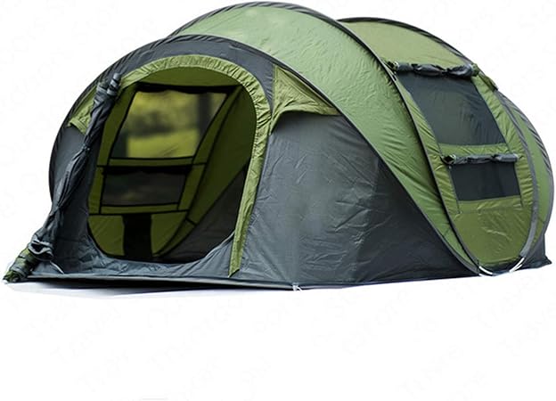 Automatic Camping Tent for 3-4 Persons Quick Open Family Hiking Tent Automatic Camping Tent for 3-4 Persons Quick Open Family Hiking Tent