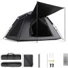 4 Person Waterproof Tunnel Tent Pop Up Insect Proof for Camping 3