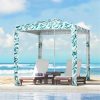 Reliable Outdoor Shelter with Professional Folding Party Tent, Heavy Duty Aluminum Frame, 14.8’x9.8′, Waterproof with Walls, White 3