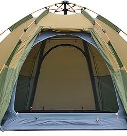 Automatic 3-4 Person Pop-up Camping Tent for Family Hiking