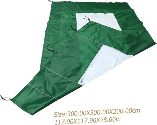 Lightweight 210D Oxford Camping Tent Ground Cloth for Sun Protection - Image 2