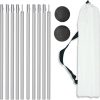 Tent Pole Support Frames Kit 2pcs Set 115cm Telescoping Camping Poles 3