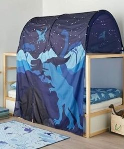 KURA Dinosaur Bed Tent for Kids Fun and Imaginative Sleep Retreat 2