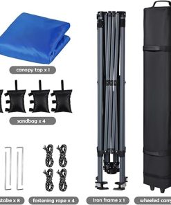 Large Family Waterproof Outdoor Canopy Tent Instant Setup Sun Shelter 2