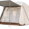 10-Person Three Room Family Camping Tent with Carry Bag Waterproof 3