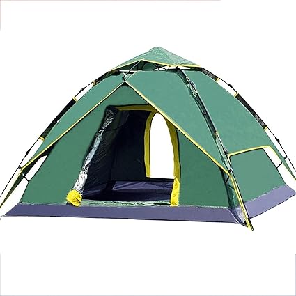 Quick Open 3-Person Double Deck Automatic Camping Tent for Outdoors Quick Open 3-Person Double Deck Automatic Camping Tent for Outdoors