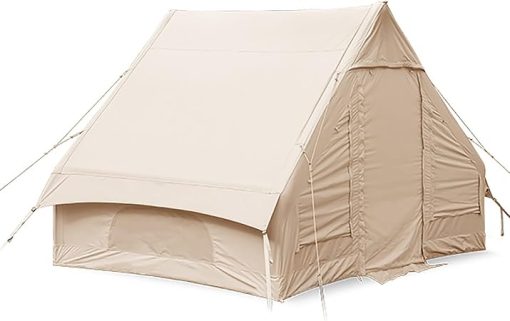 Family Tent for 5-8 People Cotton Canvas Waterproof Easy Setup