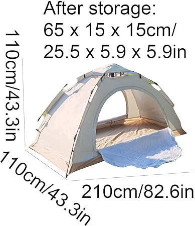 Portable Double Door Camping Tent for Easy Outdoor Installation 2 Portable Double Door Camping Tent for Easy Outdoor Installation - Image 2