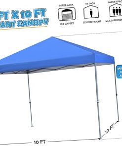 Kisangel Instant Tent Canopy Windproof UV Protection Easy Setup 2