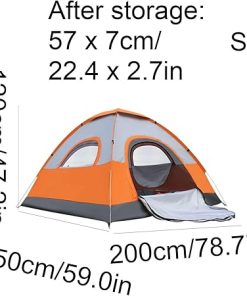 Large Space Portable Camping Tent Easy to Install Multifunctional Tent 2