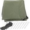 Heavy Duty Steel Tent Stakes 4pcs for Camping Hiking Outdoor Use 3