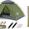 CORE Six Person Lighted Dome Tent for Camping and Outdoor Use 4