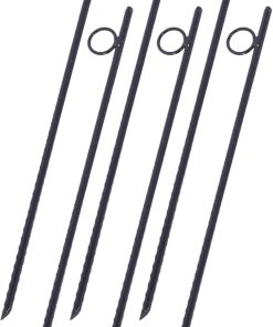 Heavy Duty 18 Inch Rebar Ground Stakes for Tent Canopy 6 Pack