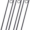 Heavy Duty Rebar Stakes for Canopies and Tents, 5/8 Inch Steel 3