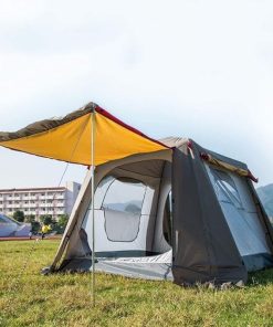 Waterproof Family Tent for 2-3 People Easy Setup for Camping 2