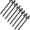 Heavy Duty Tent Stakes Set with Hammer Camping Ground Accessories 3