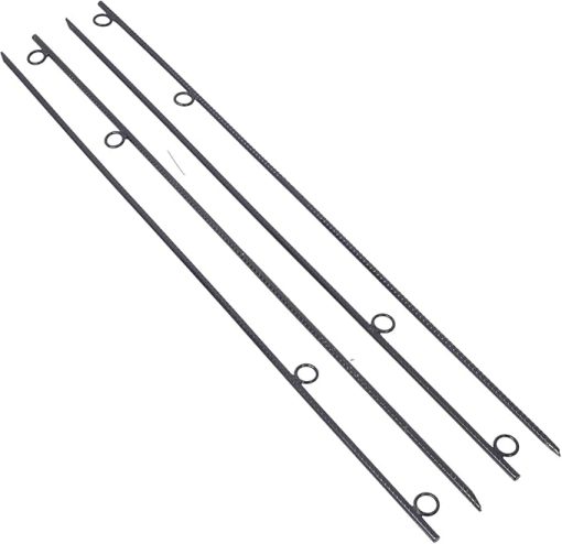 Durable 5/8 Inch Steel Rebar Stakes for Canopies and Tents 4 Pack