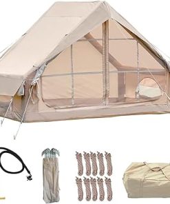 4-Season Waterproof Inflatable Camping Tent for Family Outdoor Fun