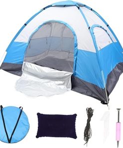 Portable Beach Tent Sunshade Easy Setup Great for Outdoor Activities