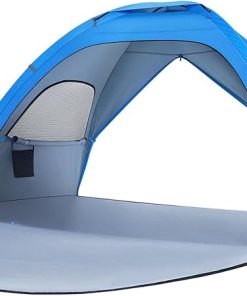Portable Beach Tent for 3-4 People with UV Protection Easy Setup