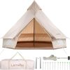 SUV Tent Attachment for Camping -Up to 6-8 Person Sleeping Capacity, Car Tent Includes Rainfly and Storage Bag,Universal Fit, 8′ W x 8′ L x 7.2′ H,Suitable Camping Traveling Family Outdoor Activities 3