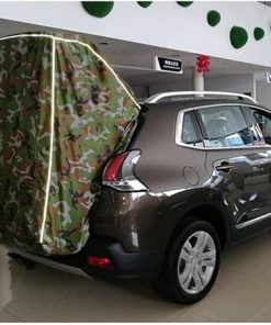 Roof Tent Outdoor Canopy Awning for Peugeot 3008 SUV Khaki 2