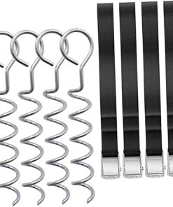 Heavy Duty Ground Peg Set for Camping and Trampoline Use