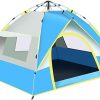 Insulated Ice Fishing Tent for 3-4 People Camping Gear Cold Resistant 3