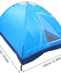 Lightweight Couples Camping Tent for Outdoor Parks Beaches Hiking 2