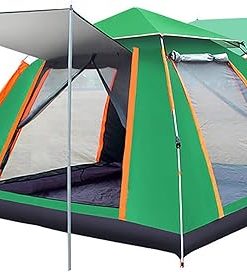 Automatic Pop-Up Waterproof Camping Tent with Carry Bag for Travel