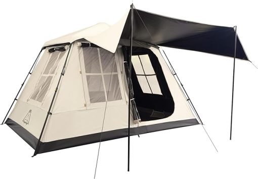 Instant Cabin Tent for 2-4 Persons Waterproof Pop Up Tent for Camping