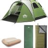 Automatic Pop-up Camping Tent for 3-4 Persons Easy Setup Outdoor Use 3