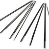 GEEWAY 2 Heavy Duty 77 Inch Adjustable Tarp Poles for Camping 3