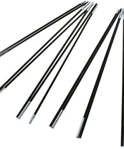 Foldable Elastic Fiber Glass Tent Pole Support Frames for Camping