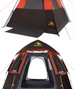 Quick Setup 3/4 Person Camping Tent Weatherproof with Rainfly