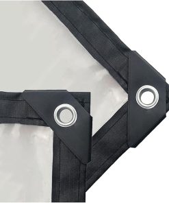 Heavy Duty Clear Tarp 130g PE Plastic Cover for Outdoor Camping