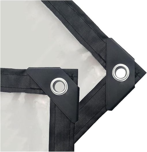 Heavy Duty Clear Tarp 130g PE Plastic Cover for Outdoor Camping