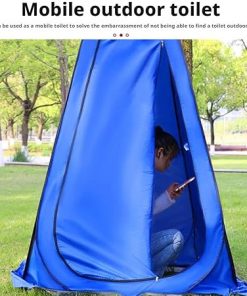 Portable Privacy Tent for Camping Shower and Changing Room with Bag 2
