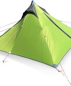 Lightweight Waterproof Camping Tent for 1-2 Persons Teepee Design