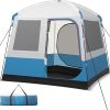 Tangkula 5 Person Portable Camping Tent with Rainfly and Carrying Bag