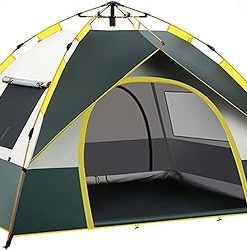 Ultralight 2-4 Person Pop Up Camping Dome Tent Waterproof Easy Set Up