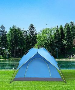 Coleman Double Deck 2-3 Person Hydraulic Tent for Family Camping