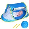 Durable Portable Baby Travel Bed and Beach Tent with Sun Protection