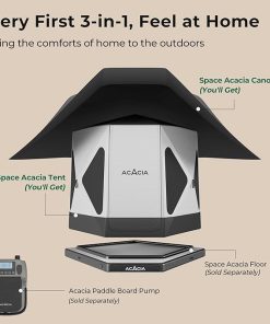 Acacia Space Tent Moonstone Canopy Camping Bundle for 2 People 2