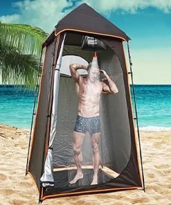 Oversize Portable Camping Shower Tent for Outdoor Privacy Use