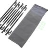 Heavy Duty Tent Stakes 30pcs Iron Ground Pegs for Outdoor Canopy 4