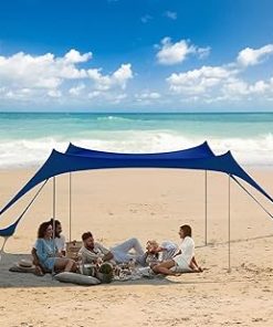 Blue Beach Tent for Ultimate Sun Protection and Relaxation