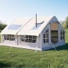 10×20 Straight Leg Party Tent with Height Adjustment and Ventilation 3