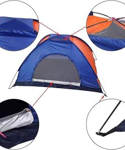 Portable Easy Setup Camping Tents for Hiking Festivals and Outdoor Use 2