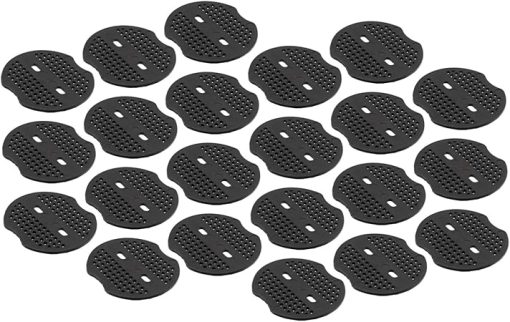 Garden Staples Gaskets Set 100pcs 3mm Diameter Tent Nail Fixing Pads